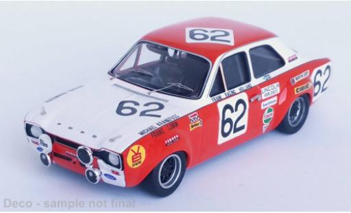 Miniature Ford Escort 1/43 Trofeu MK I No.62 24h Spa 1970 Ford Escort 1/43 Trofeu MK I No.62 24h Spa 1970 miniature
