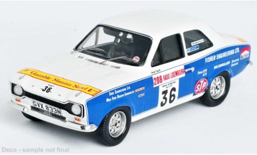 Ford Escort 1/43 Trofeu MK I RHD No.36 Donegal International Rally 1975 miniature