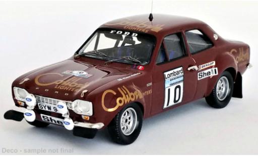 Miniature Ford Escort 1/43 Trofeu MK I RS 1600 No.10 Colibri Lighters Rallye WM RAC Rallye 1974 Ford Escort 1/43 Trofeu MK I RS 1600 No.10 Colibri Lighters Rallye WM RAC Rallye 1974 miniature