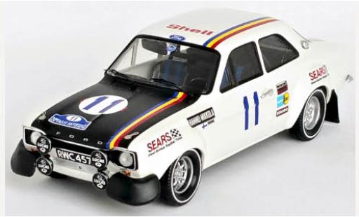 Ford Escort 1/43 Trofeu MK I RS 1600 No.11 Rallye WM Rallye Acropolis 1972 miniature