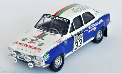 Miniature Ford Escort 1/43 Trofeu MK I RS 1600 No.33 Woolworth Rallye WM RAC Rallye 1973 Ford Escort 1/43 Trofeu MK I RS 1600 No.33 Woolworth Rallye WM RAC Rallye 1973 miniature