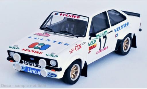 Miniature Ford Escort 1/43 Trofeu MK II No.17 Rallye WM Rallye Portugal 1983 Ford Escort 1/43 Trofeu MK II No.17 Rallye WM Rallye Portugal 1983 miniature