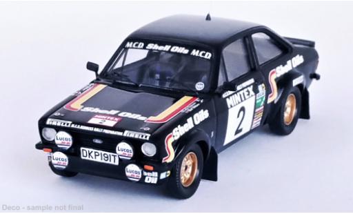 Miniature Ford Escort 1/43 Trofeu Mk II RS 1800 No.2 Mintex International Rallye 1982 Ford Escort 1/43 Trofeu Mk II RS 1800 No.2 Mintex International Rallye 1982 miniature