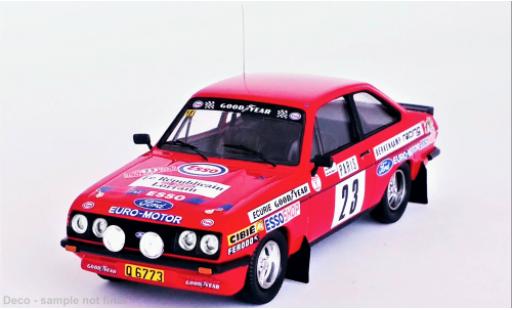 Miniature Ford Escort 1/43 Trofeu MK II RS 2000 No.23 Rallye WM Rallye Monte Carlo 1979 Ford Escort 1/43 Trofeu MK II RS 2000 No.23 Rallye WM Rallye Monte Carlo 1979 miniature