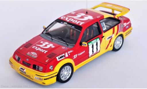 Miniature Ford Sierra 1/43 Trofeu RS Cosworth No.11 33 Export Rallye WM Rallye Portugal 1988 Ford Sierra 1/43 Trofeu RS Cosworth No.11 33 Export Rallye WM Rallye Portugal 1988 miniature