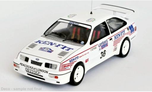 Miniature Ford Sierra 1/43 Trofeu RS Cosworth RHD No.36 Rallye WM RAC Rallye 1987 Ford Sierra 1/43 Trofeu RS Cosworth RHD No.36 Rallye WM RAC Rallye 1987 miniature