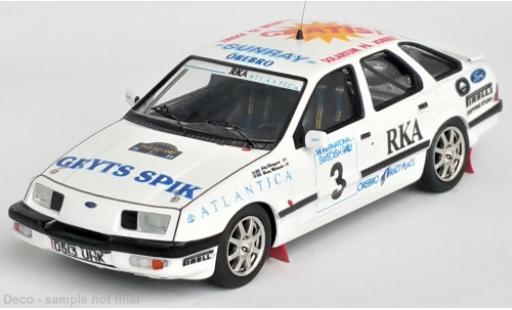 Miniature Ford Sierra 1/43 Trofeu XR 4x4 No.3 Rallye WM Rallye Suède 1988 Ford Sierra 1/43 Trofeu XR 4x4 No.3 Rallye WM Rallye Suède 1988 miniature