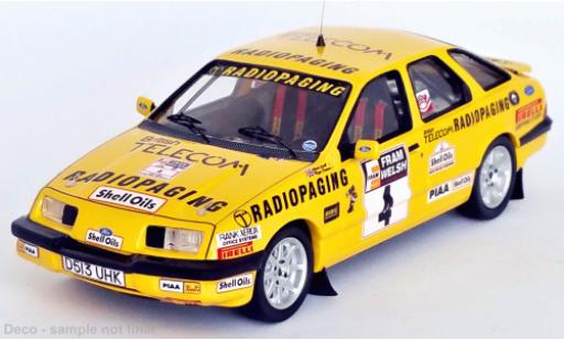 Miniature Ford Sierra 1/43 Trofeu XR 4x4 No.4 Telecom Radiopaging Welsh Rally 1987 Ford Sierra 1/43 Trofeu XR 4x4 No.4 Telecom Radiopaging Welsh Rally 1987 miniature