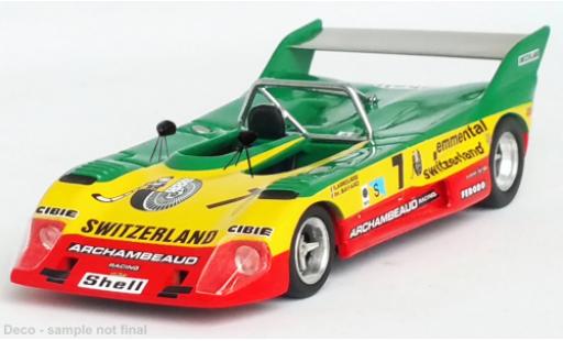 Miniature Lola T292 1/43 Trofeu RHD No.7 4h Le Mans Test 1973 Lola T292 1/43 Trofeu RHD No.7 4h Le Mans Test 1973 miniature