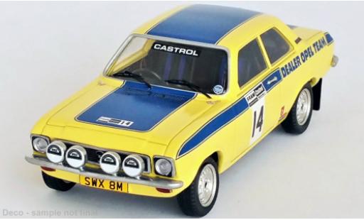 Miniature Opel Ascona 1/43 Trofeu A No.14 Welsh Rally 1974 Opel Ascona 1/43 Trofeu A No.14 Welsh Rally 1974 miniature