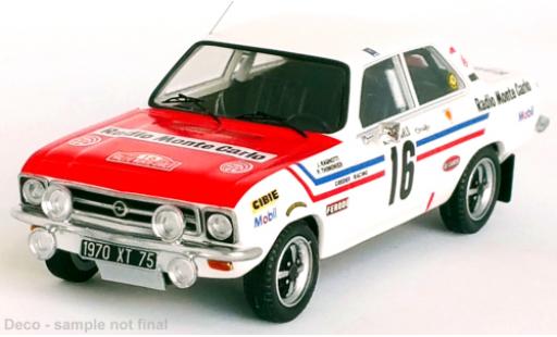Miniature Opel Ascona 1/43 Trofeu A No.16 Rallye Monte Carlo 1972 Opel Ascona 1/43 Trofeu A No.16 Rallye Monte Carlo 1972 miniature
