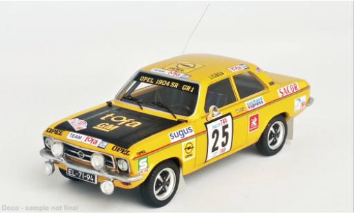 Miniature Opel Ascona 1/43 Trofeu A No.25 Rallye WM Rallye Portugal 1973 Opel Ascona 1/43 Trofeu A No.25 Rallye WM Rallye Portugal 1973 miniature