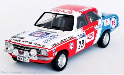 Miniature Opel Ascona 1/43 Trofeu A No.28 Rallye WM 1000 Lakes Rallye 1974 Opel Ascona 1/43 Trofeu A No.28 Rallye WM 1000 Lakes Rallye 1974 miniature