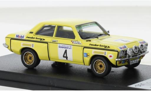Miniature Opel Ascona 1/43 Trofeu A No.4 Irmscher tuning Rallye EM Int. Semperit Rally 1973 Opel Ascona 1/43 Trofeu A No.4 Irmscher tuning Rallye EM Int. Semperit Rally 1973 miniature