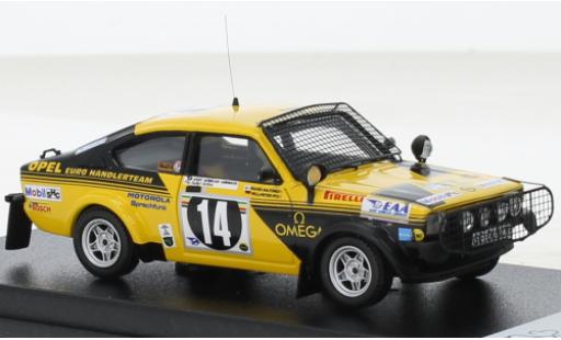 Miniature Opel Kadett 1/43 Trofeu C GT/E No.14 Rallye WM Safari Rallye 1976 Opel Kadett 1/43 Trofeu C GT/E No.14 Rallye WM Safari Rallye 1976 miniature