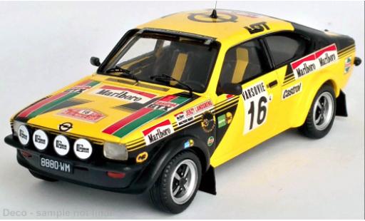 Miniature Opel Kadett 1/43 Trofeu C GT/E No.16 Rallye WM Rallye Monte Carlo 1977 Opel Kadett 1/43 Trofeu C GT/E No.16 Rallye WM Rallye Monte Carlo 1977 miniature