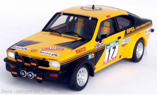 Miniature Opel Kadett 1/43 Trofeu C GT/E No.17 Rallye WM Rallye Portugal 1978 Opel Kadett 1/43 Trofeu C GT/E No.17 Rallye WM Rallye Portugal 1978 miniature
