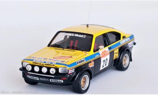 Miniature Opel Kadett 1/43 Trofeu C GT/E No.20 Rallye WM Rallye San Remo 1977 Opel Kadett 1/43 Trofeu C GT/E No.20 Rallye WM Rallye San Remo 1977 miniature