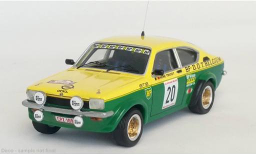 Miniature Opel Kadett 1/43 Trofeu C GT/E No.20 Rallye Ypres 1977 Opel Kadett 1/43 Trofeu C GT/E No.20 Rallye Ypres 1977 miniature