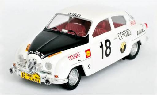 Miniature Saab 96 1/43 Trofeu No.18 Grande Rally de Angola 17 Saab 96 1/43 Trofeu No.18 Grande Rally de Angola 17 miniature