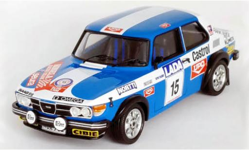 Miniature Saab 99 1/43 Trofeu No.15 Rallye WM 1000 Lakes Rallye 1977 Saab 99 1/43 Trofeu No.15 Rallye WM 1000 Lakes Rallye 1977 miniature