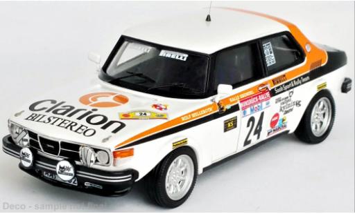 Miniature Saab 99 1/43 Trofeu No.24 DRM Rallye Hunsrück 1981 Saab 99 1/43 Trofeu No.24 DRM Rallye Hunsrück 1981 miniature
