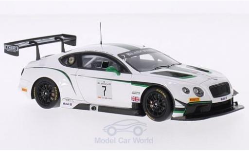 Miniature Bentley Continental T 1/18 TrueScale Miniatures GT3 No.7 M-Sport Blancpain GT Series Silverstone 2014 G.Smith/A.Meyrick/S.Kane Bentley Continental T 1/18 TrueScale Miniatures GT3 No.7 M-Sport Blancpain GT Series Silverstone 2014 G.Smith/A.Meyrick/S.Kane miniature