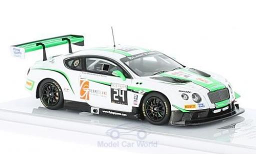 Miniature Bentley Continental T 1/43 TrueScale Miniatures GT3 RHD No.24 Blancpain GT Series 24h Spa 2016 A.Meyrick/T.Onslow-Cole/I.Loggie Bentley Continental T 1/43 TrueScale Miniatures GT3 RHD No.24 Blancpain GT Series 24h Spa 2016 A.Meyrick/T.Onslow-Cole/I.Loggie miniature