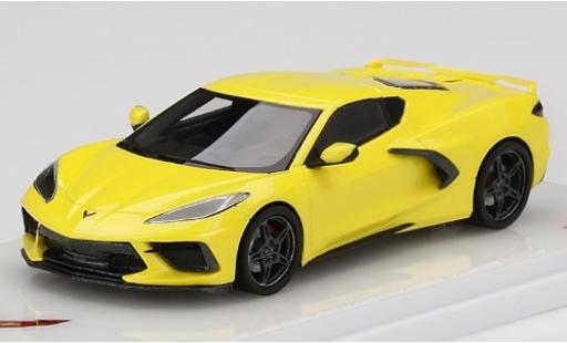 Miniature Chevrolet Corvette 1/43 TrueScale Miniatures (C8) Stingray metallise jaune 2020 Chevrolet Corvette 1/43 TrueScale Miniatures (C8) Stingray metallise jaune 2020 miniature