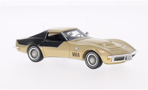Miniature Chevrolet Corvette 1/43 TrueScale Miniatures gold/noire 1969 Astrovette Apollo XII Chevrolet Corvette 1/43 TrueScale Miniatures gold/noire 1969 Astrovette Apollo XII miniature