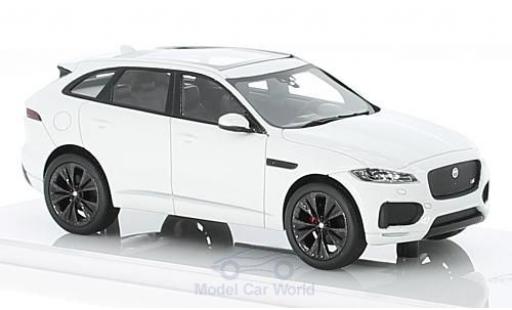 Miniature Jaguar F-Pace 1/43 TrueScale Miniatures blanche Jaguar F-Pace 1/43 TrueScale Miniatures blanche miniature