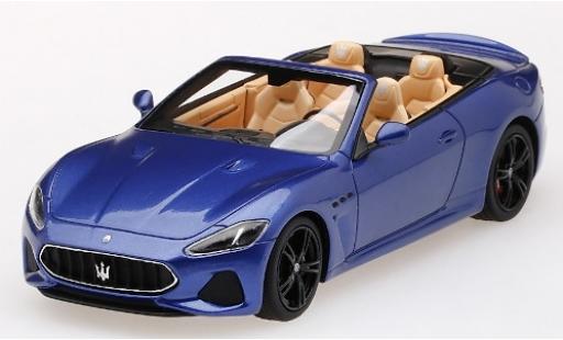Miniature Maserati GranCabrio 1/43 TrueScale Miniatures metallise bleue 2019 Maserati GranCabrio 1/43 TrueScale Miniatures metallise bleue 2019 miniature