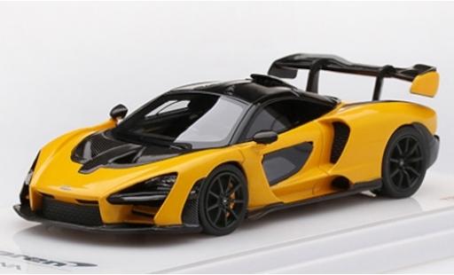 Miniature McLaren Senna 1/43 TrueScale Miniatures metallise jaune McLaren Senna 1/43 TrueScale Miniatures metallise jaune miniature