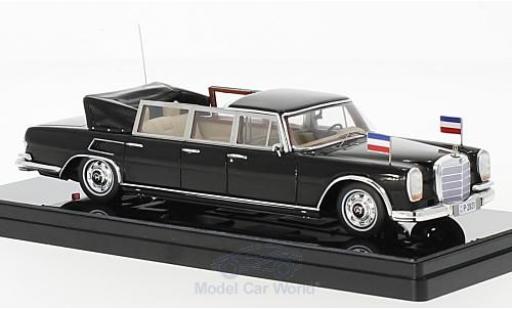 Miniature Mercedes 600 Pullmann 1/43 TrueScale Miniatures Pullmann Landaulet noire Josip Broz Tito President of Yugoslavia 1967 Mercedes 600 Pullmann 1/43 TrueScale Miniatures Pullmann Landaulet noire Josip Broz Tito President of Yugoslavia 1967 miniature