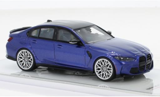 Bmw M3 1/43 TrueScale Miniatures Competition (G80) metallise bleue 2021 miniature