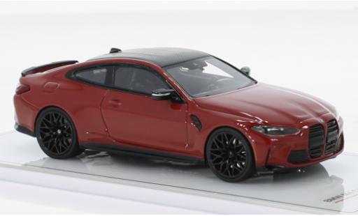 Bmw M4 1/43 TrueScale Miniatures Competition (G82) metallise rouge 2021 miniature