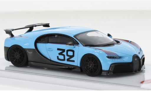 Miniature Bugatti Chiron 1/43 TrueScale Miniatures Pur Sport Grand Prix bleu clair Bugatti Chiron 1/43 TrueScale Miniatures Pur Sport Grand Prix bleu clair miniature