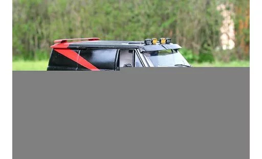Chevrolet Van fourgon 1/18 Highway 61 agence tous risques - the a-team miniature