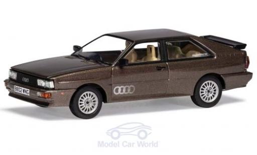 Audi Quattro 1/43 Vanguards quattro metallise marron RHD miniature
