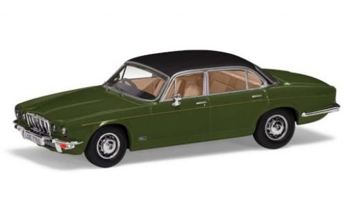 Miniature Jaguar XJ 1/43 Vanguards 12 Series 2 LWB verte/matt-noire RHD Jaguar XJ 1/43 Vanguards 12 Series 2 LWB verte/matt-noire RHD miniature