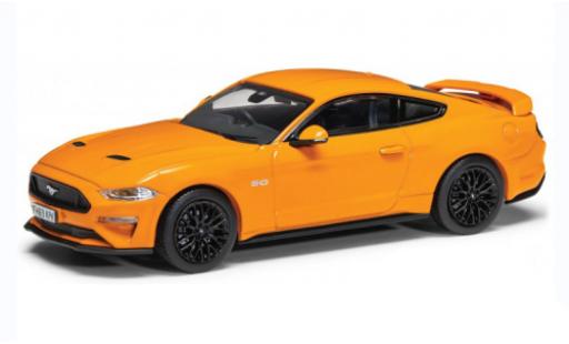 Miniature Ford Mustang 1/43 Vanguards GT metallise orange RHD 2022 Ford Mustang 1/43 Vanguards GT metallise orange RHD 2022 miniature