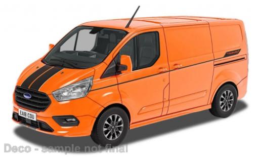 Miniature Ford Transit 1/43 Vanguards Douane Sport orange/noire RHD Ford Transit 1/43 Vanguards Douane Sport orange/noire RHD miniature