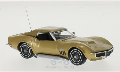 Miniature Chevrolet Corvette C3 1/43 Vitesse (C3) Coupe gold 1969 Chevrolet Corvette C3 1/43 Vitesse (C3) Coupe gold 1969 miniature