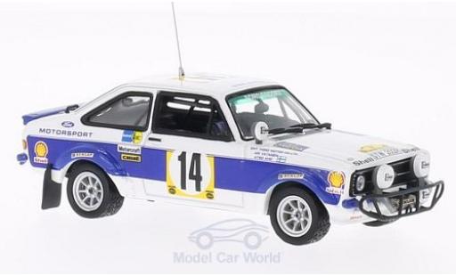 Miniature Ford Escort MKI 1/43 Vitesse MKII RS1800 No.14 Safari Rally 1977 A.Vantanen/A.Aho Ford Escort MKI 1/43 Vitesse MKII RS1800 No.14 Safari Rally 1977 A.Vantanen/A.Aho miniature