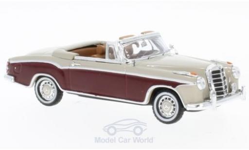 Mercedes 220 SE 1/43 Vitesse SE Cabriolet beige/rouge 1958 miniature