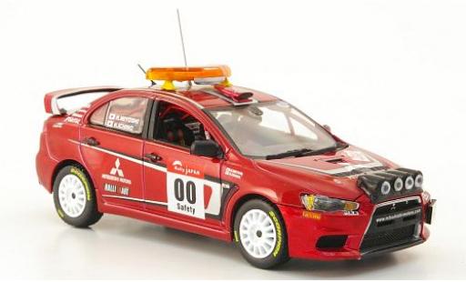Miniature Mitsubishi Lancer 1/43 Vitesse Evo X Rallye Japan 2007 Safety-Car H.Miyoshi/H.Ichino Mitsubishi Lancer 1/43 Vitesse Evo X Rallye Japan 2007 Safety-Car H.Miyoshi/H.Ichino miniature