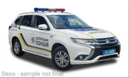 Miniature Mitsubishi Outlander 1/43 Vitesse Ukraine Police 2017 1:43 Mitsubishi Outlander 1/43 Vitesse Ukraine Police 2017 1:43 miniature