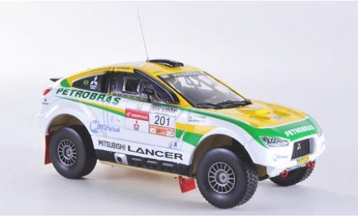 Miniature Mitsubishi Racing Lancer 1/43 Vitesse No.201 Rally dos Sertoes 2012 G.Spinelli/H.Youssef Mitsubishi Racing Lancer 1/43 Vitesse No.201 Rally dos Sertoes 2012 G.Spinelli/H.Youssef miniature