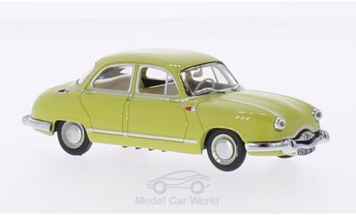 Miniature Panhard Dyna 1/43 Vitesse Z1 Luxe Special jaune 1954 Panhard Dyna 1/43 Vitesse Z1 Luxe Special jaune 1954 miniature