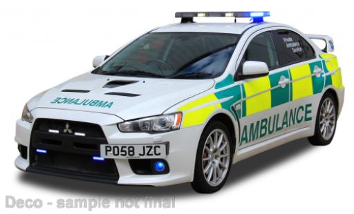 Miniature Mitsubishi Lancer 1/43 Vitesse évolution X RHD priver Ambulance Service (UK) Mitsubishi Lancer 1/43 Vitesse évolution X RHD priver Ambulance Service (UK) miniature